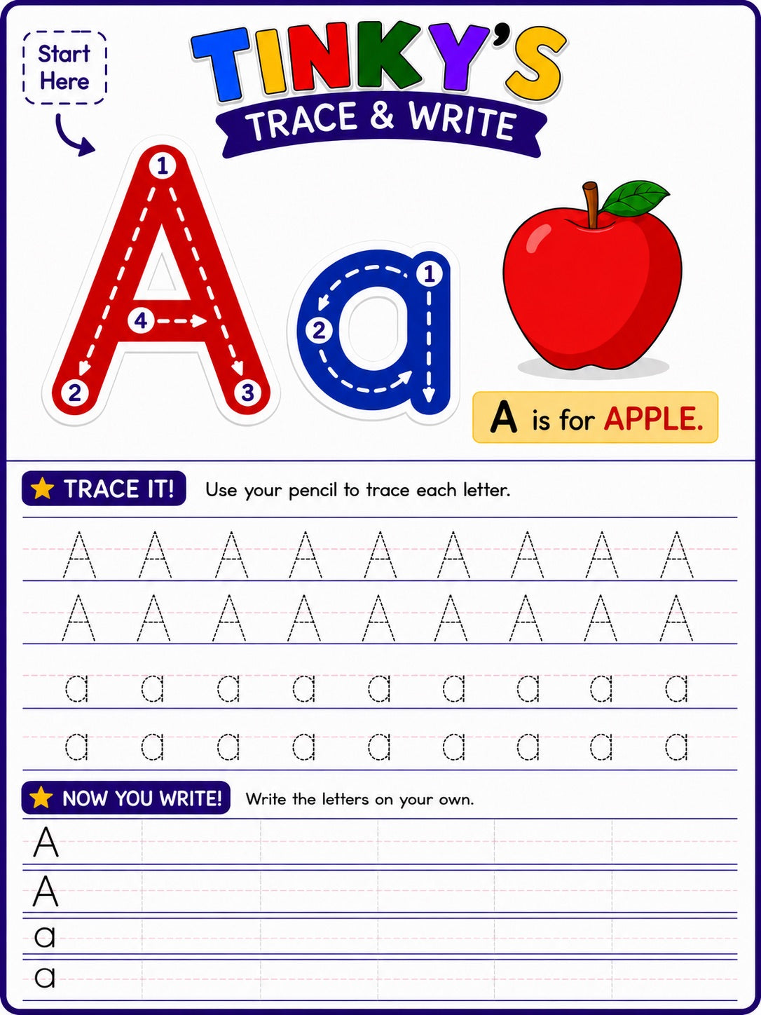 TINKY’S Trace & Write