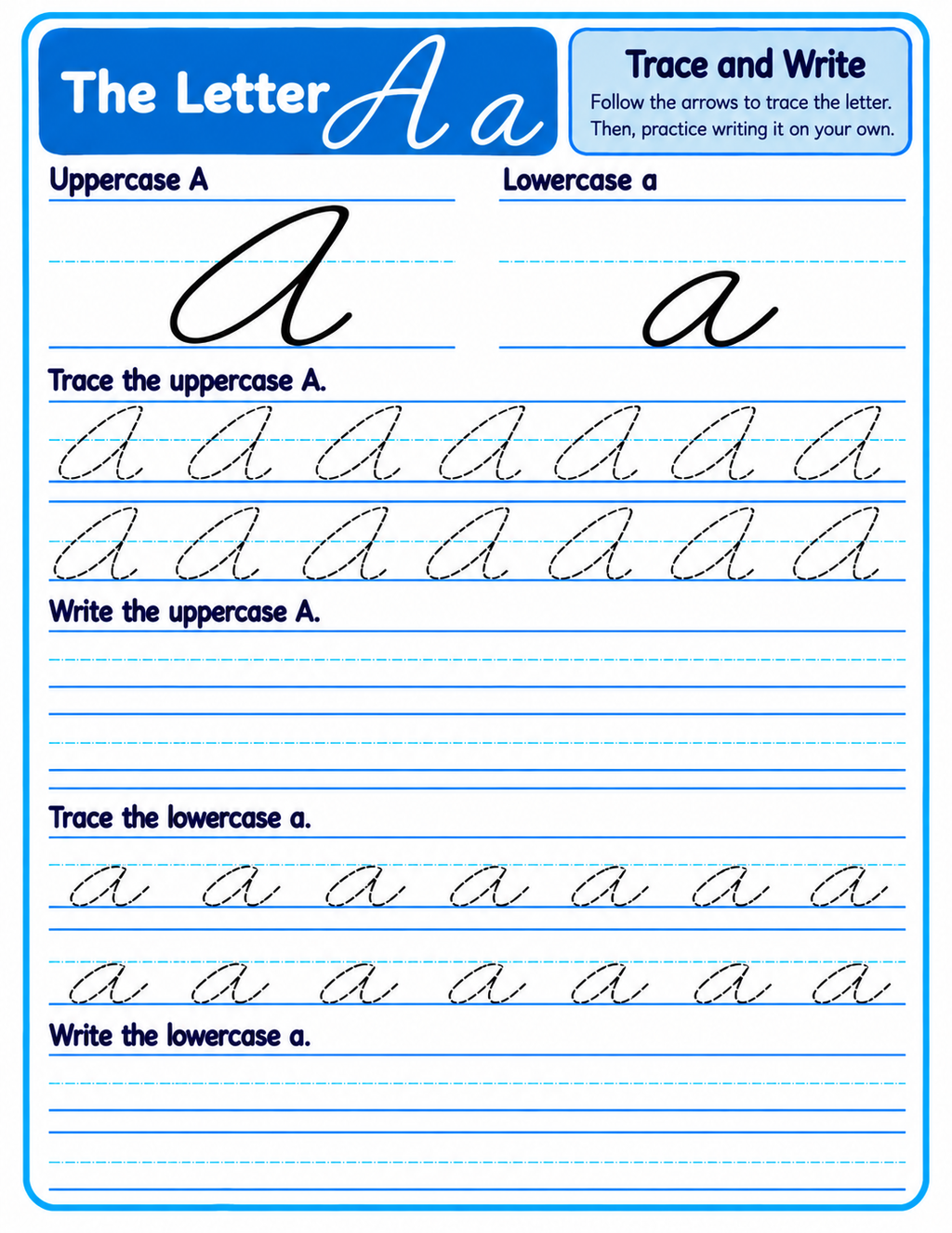TINKY’S Let’s Write Cursive